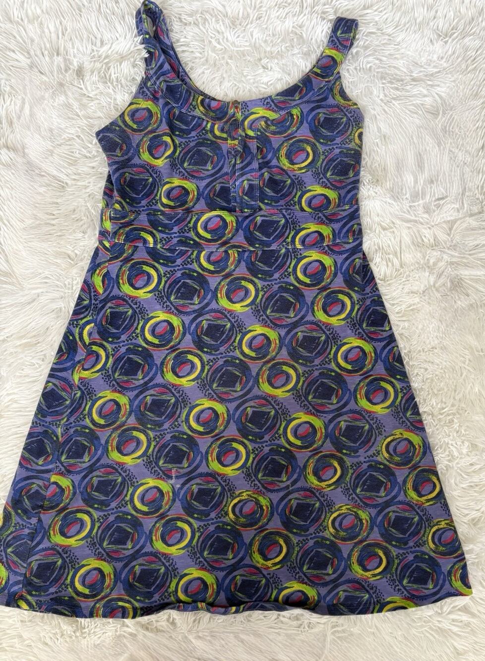 Rei Women’s M Cotton Knit Swirl Dress. Cute ** Nt Desc**